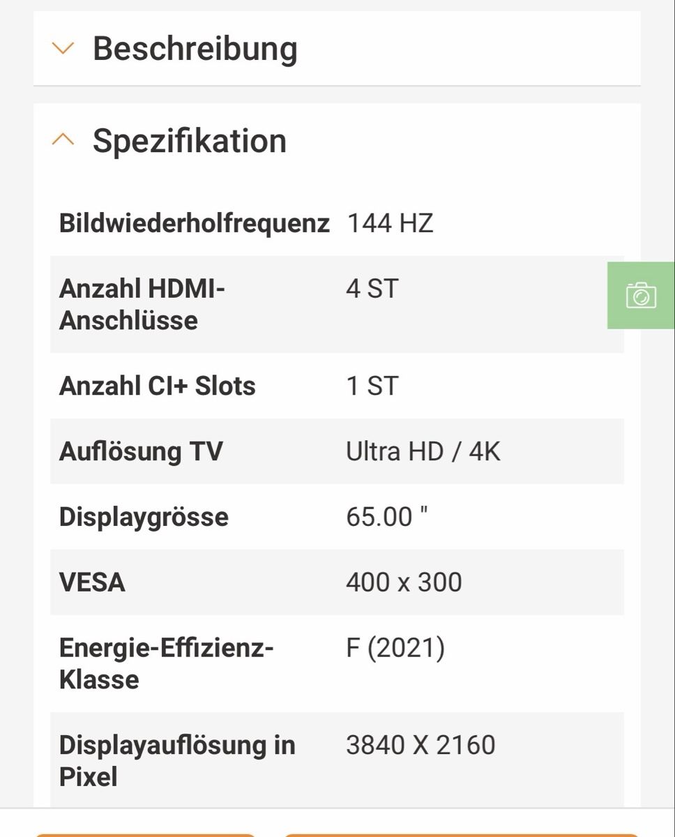 Samsung Televisori: Neuer Samsung TV original verpackt – Nuovo e nell'imballaggio originale da Basel venduto da flu_95xc 1
