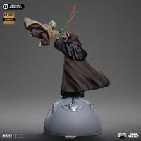Figurine Iron Studios Star Wars Yoda VS Palpatine