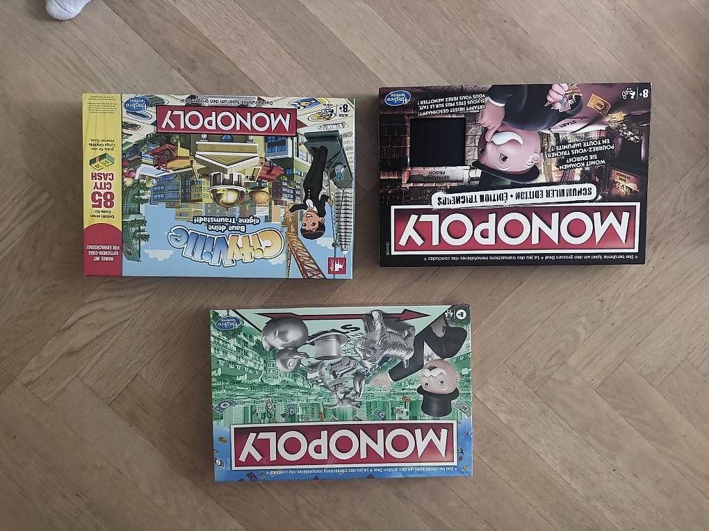 Spiele: Diverse Spiele, Puzzle, Monopoly – Gebraucht aus Utzenstorf von lad_s52h