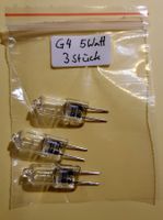 NEU 3 Stück G4 Eco Halogen Glühbirne 5 Watt 12V