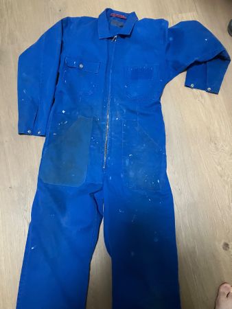 Arbeitskleidung Overall in blau altegrösse 50 (48)