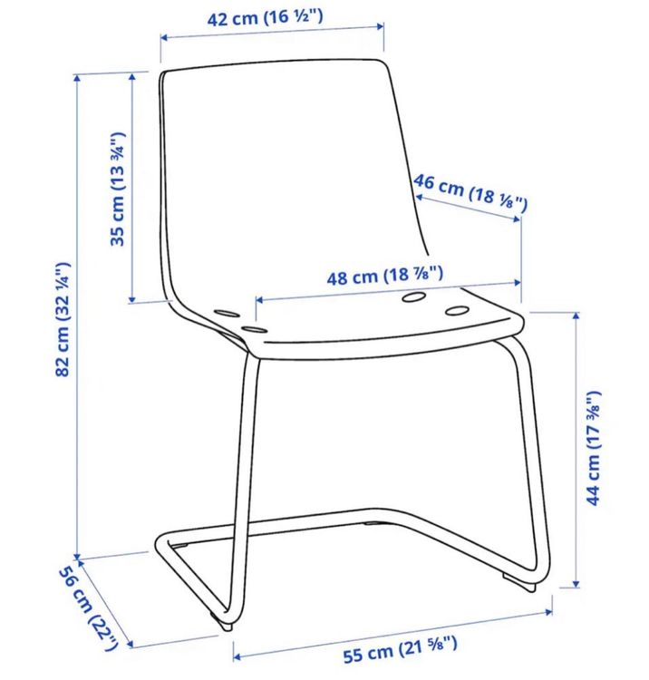 4 Vintage Ikea Tobias Plexiglas Stühle Freischwinger Kaufen auf Ricardo