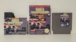 NIGEL MANSELLS WORLD CHAMPIONSHIP - CIB / Pal B Nintendo NES
