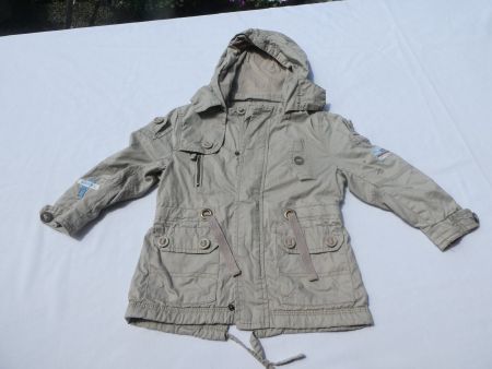 Leichte Jacke mit Kapuze von Cool Club, Gr. 98, 100% BW