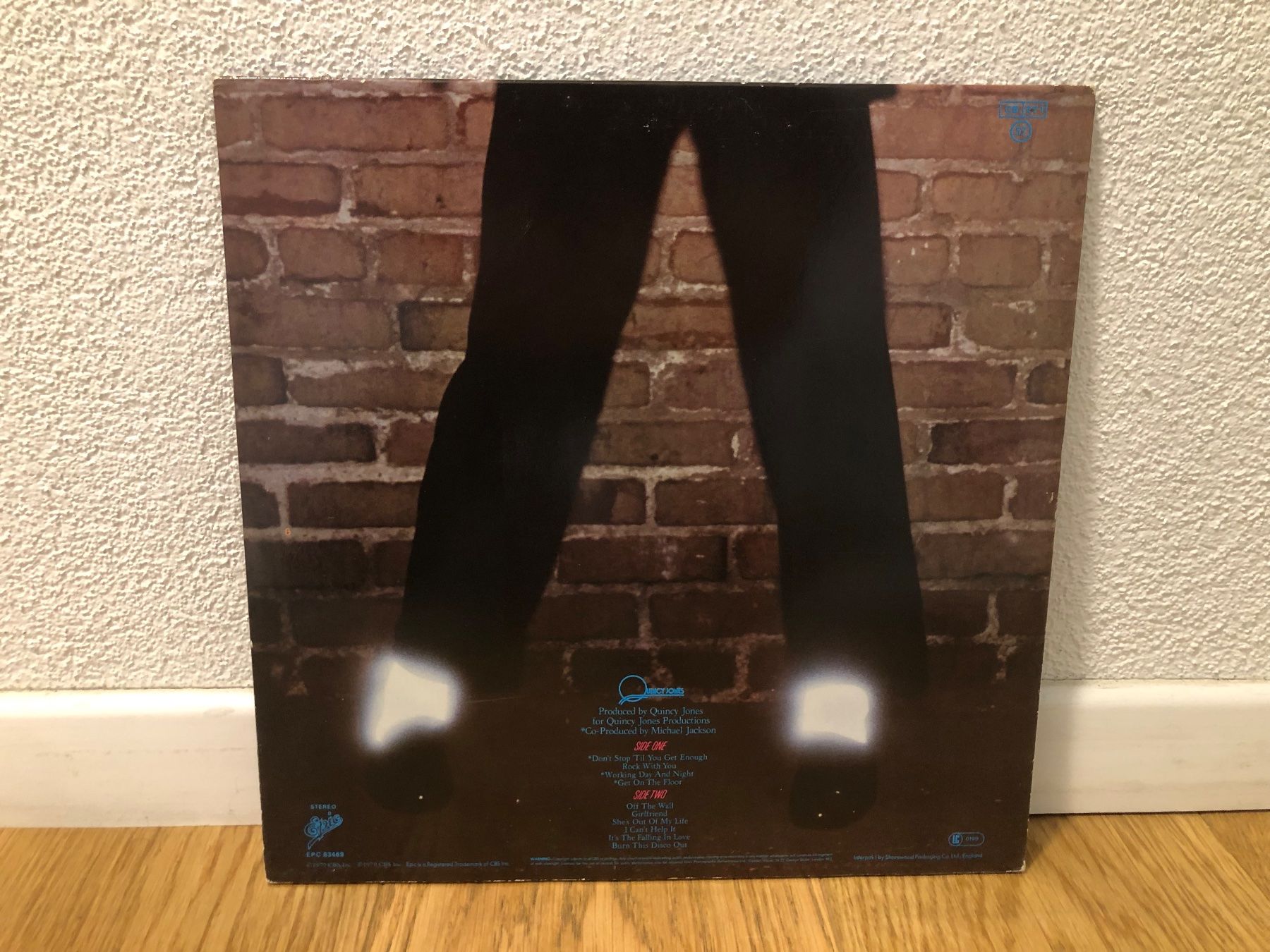 Schallplatten: MICHAEL JACKSON - OFF THE WALL LP UK 1979 EPIC – Gebraucht aus Zofingen von kartengeheimniss 2