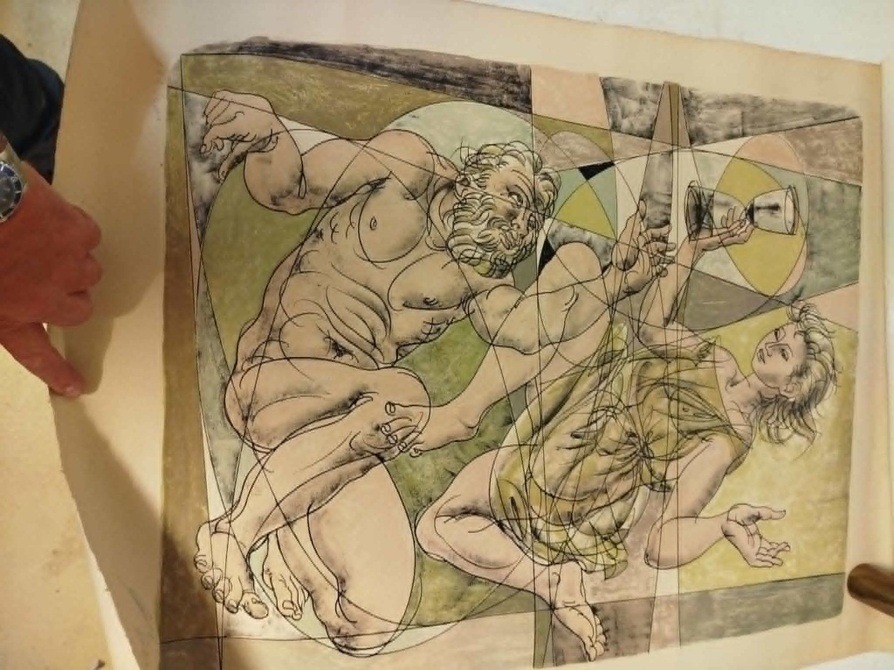 Arts picturaux & lithographies: Graphismes de Hans Erni – D'occasion à La Chaux-de-Fonds par Emmaus2300CDF 1