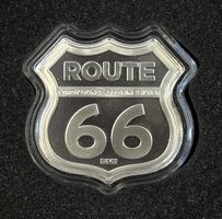 (920) USA, 1 Unze, Silber, Route 66, in Etui