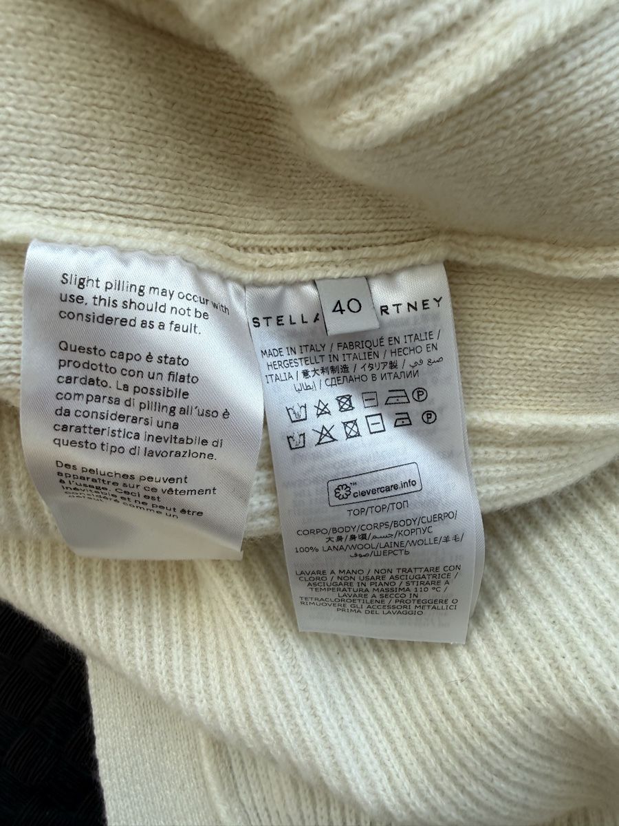 Gilet & Giacche senza maniche: STELLA McCARTNEY Gilet / Ärmelloser Rollkragenpullover IT40 – Nuovo (secondo la descrizione) da Zürich venduto da Nellyville73 5