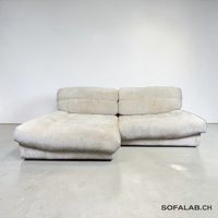 GUTMANN Ecksofa, creme-beiger Stoff Made in Germany