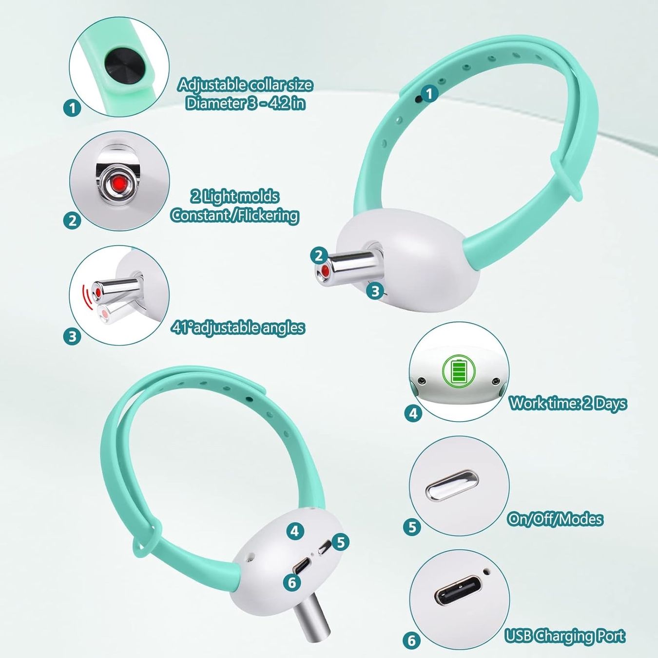 Giocattoli: Very Funny Laser Pointer Toy Collar for Cats & Kitten – Nuovo e nell'imballaggio originale da Lausanne venduto da oenix 9