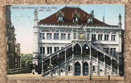 ANSICHTSKARTE BERN RATHAUS