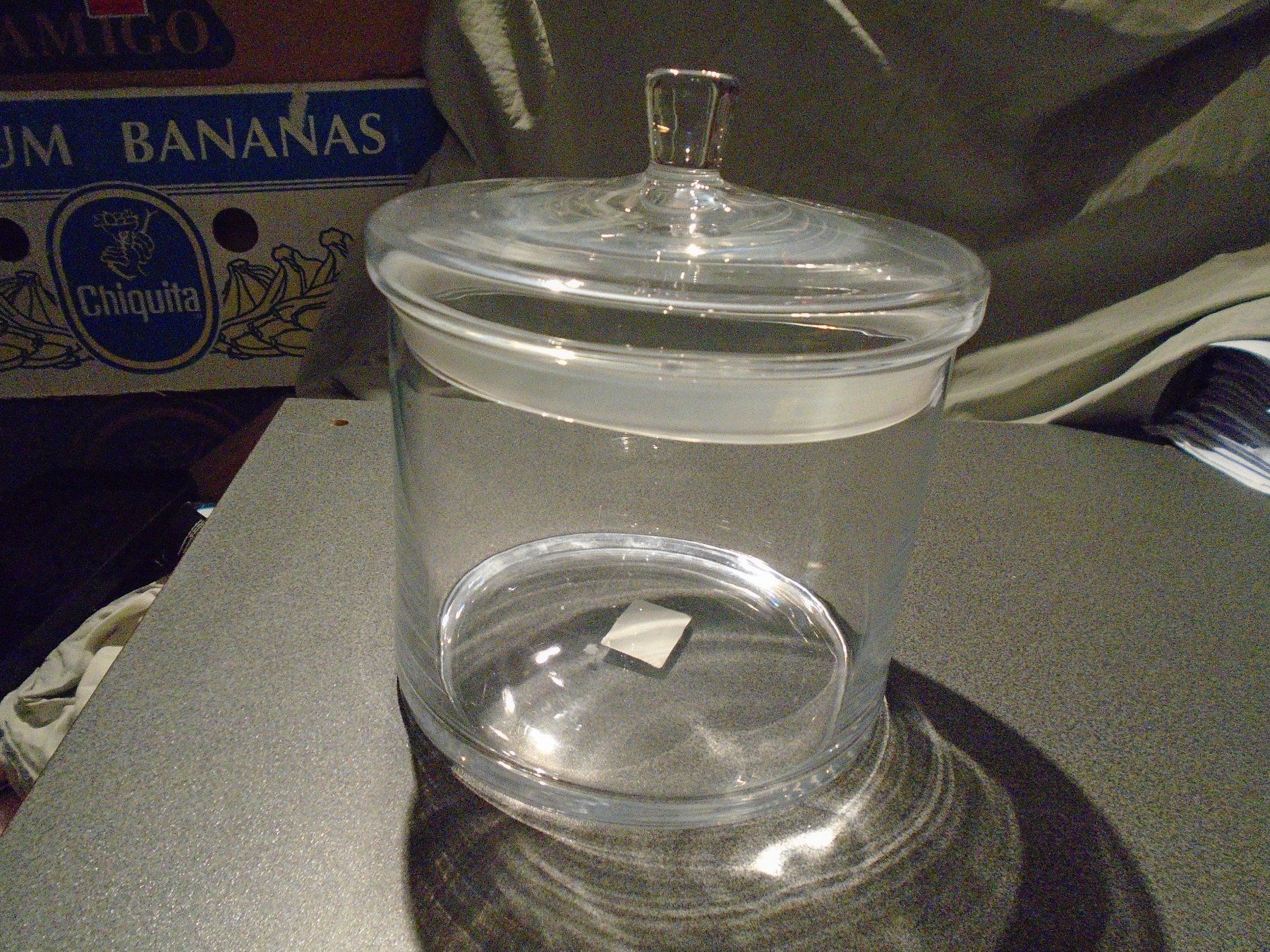 Bicchieri: Glas Dose gross, rund – Usato da Zürich venduto da abraxas1291