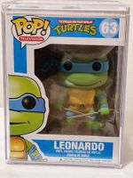 Funko Pop Ninja Turtels Leonardo #63+ Acryl-Schutzhülle