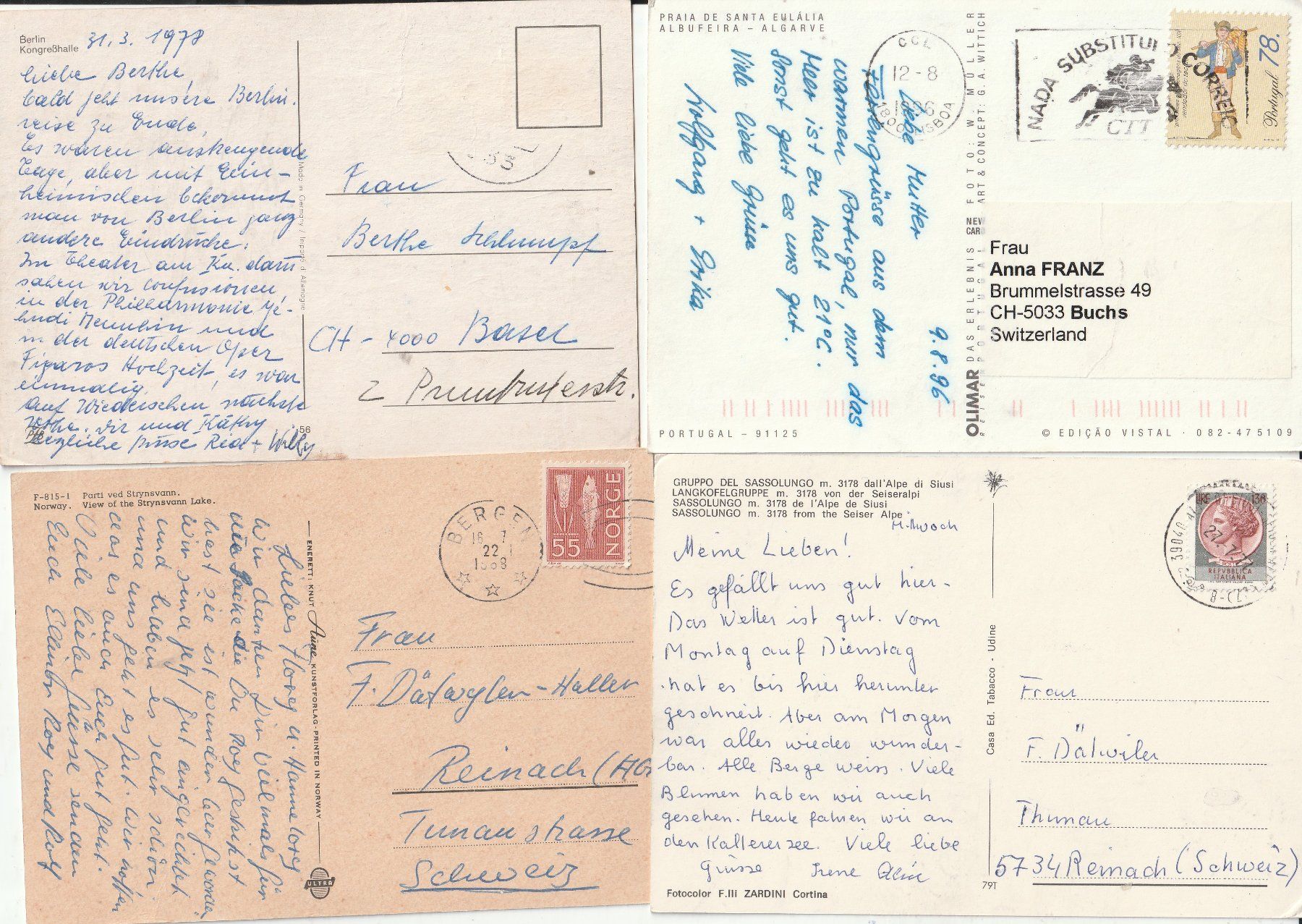 Cartoline postali: 20 Karten Weltweit – Usato da Lumbrein venduto da made02 9