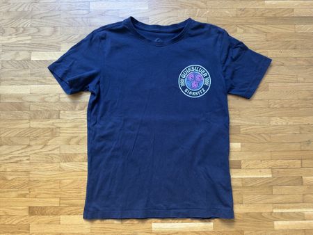 Quicksilver Biarritz Store Surf Navy T-Shirt 10Y