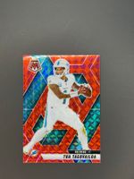 Tua Tagovailoa 2025 Mosaic Red Mosaic Prizm #159 Dolphins