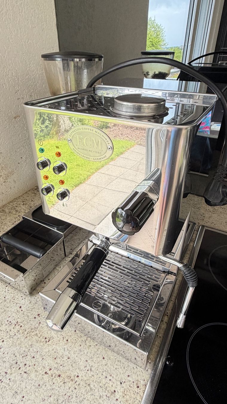 ECM Manufacture Macchine per caffè & Macchine per espresso: Machine à café à grains ECM, moulin & accessoires – Usato da La Chaux-de-Fonds venduto da rob_h5tc 2