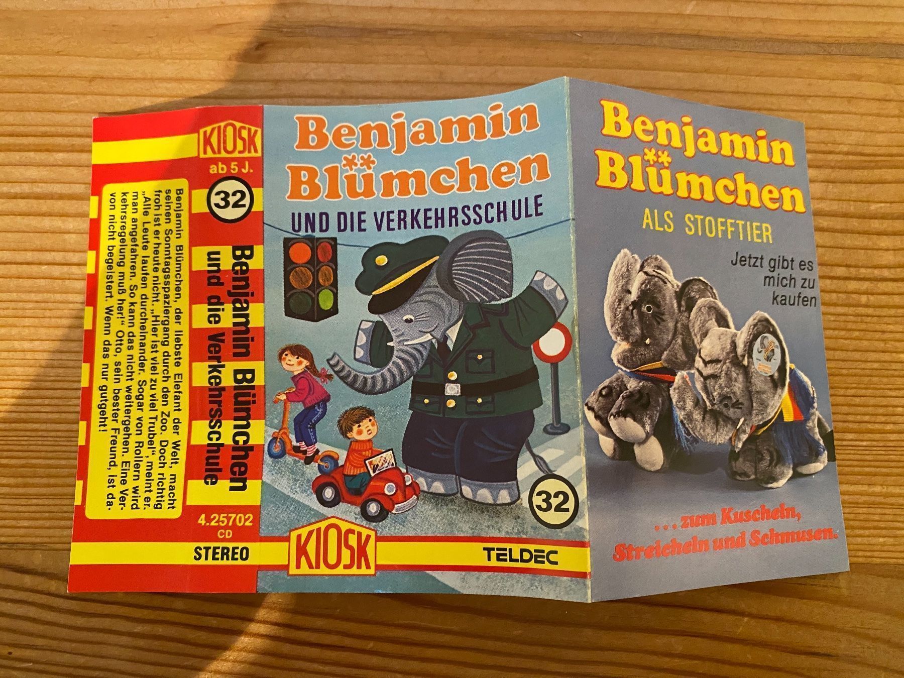 Musicassette: Kassette - Benjamin Blümchen (Folge 32) – Usato da St.Gallen venduto da kingsamas 3