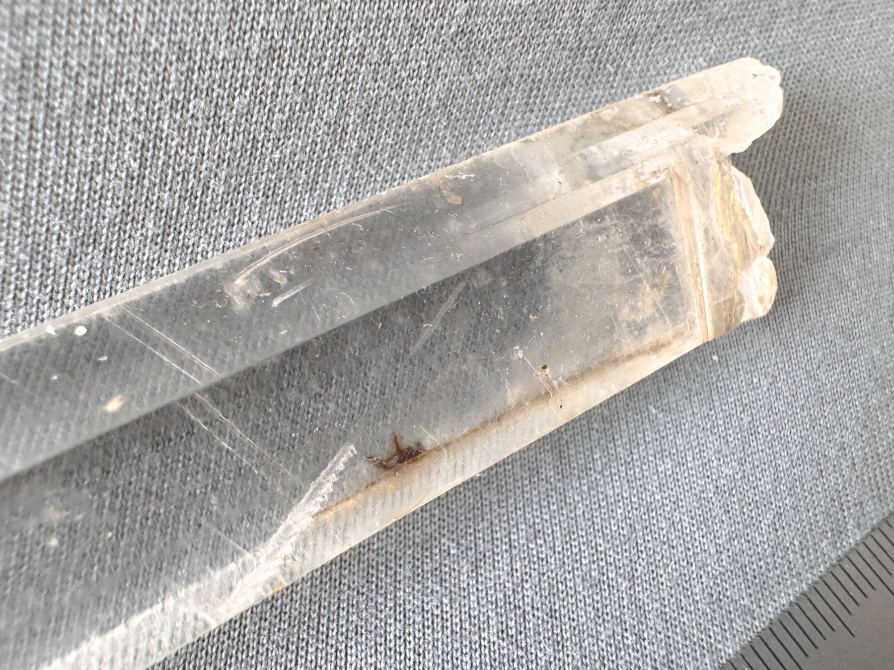 Minerali & Pietre curative: Quarz Kristall klar, ca. 20cm – Usato da Zürich venduto da Malco0 7
