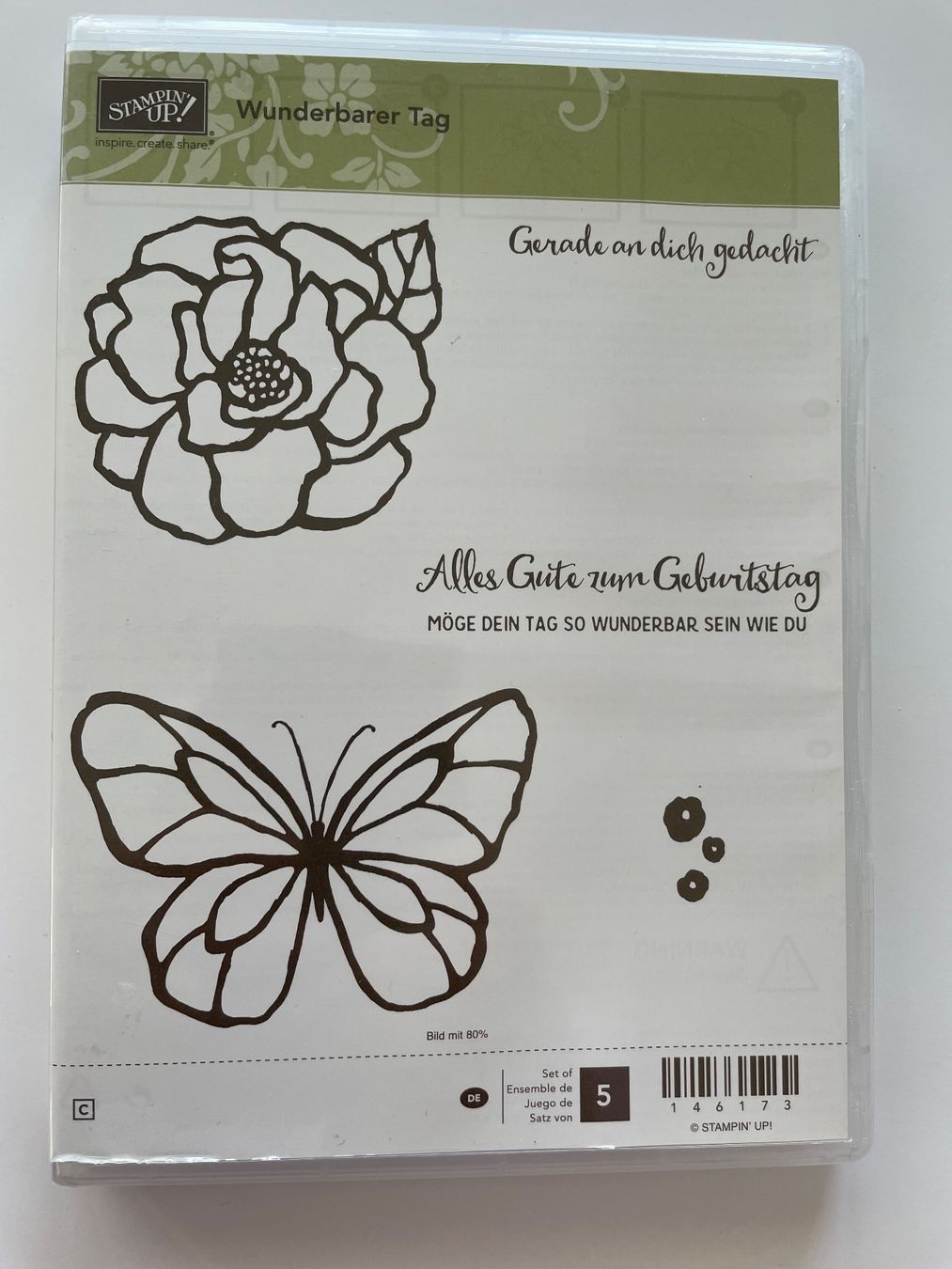 Stampin' up! Timbri: Stempelset, ungebraucht – Nuovo (secondo la descrizione) da oberbuchsiten venduto da Stempelgasse11