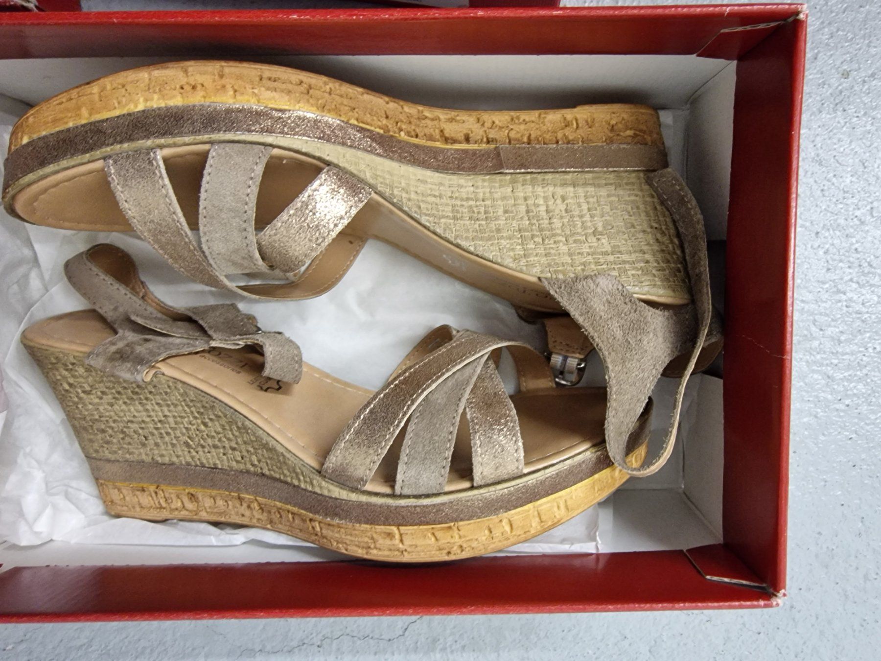 Scarpe da donna: Marco Tozzi Sandale Gr.40.5 Neu – Nuovo e nell'imballaggio originale da Solothurn venduto da Legolas15
