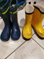 2 Paar Gummistiefel Gr. 33/34