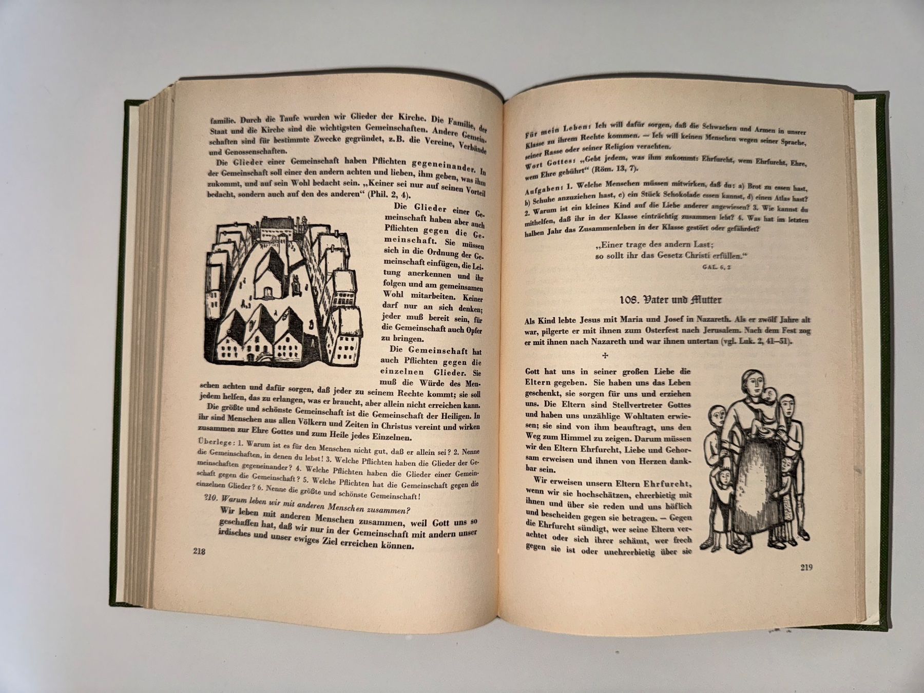 Libri: BUCH: Katholischer Katechismus, 1955 – Usato da Grosswangen venduto da Second_hand_paradise 6