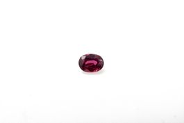Rubin - 0.86ct - Oval Schliff - Afrika