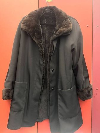 Basler Jacke mit Futter aus echtem geschorenem