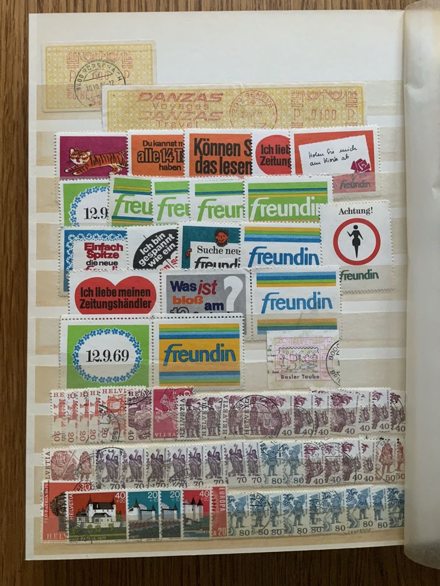 Tutti i francobolli: Briefmarken Schweiz 6 Seiten – Usato da Binningen venduto da chr_cr5n 3