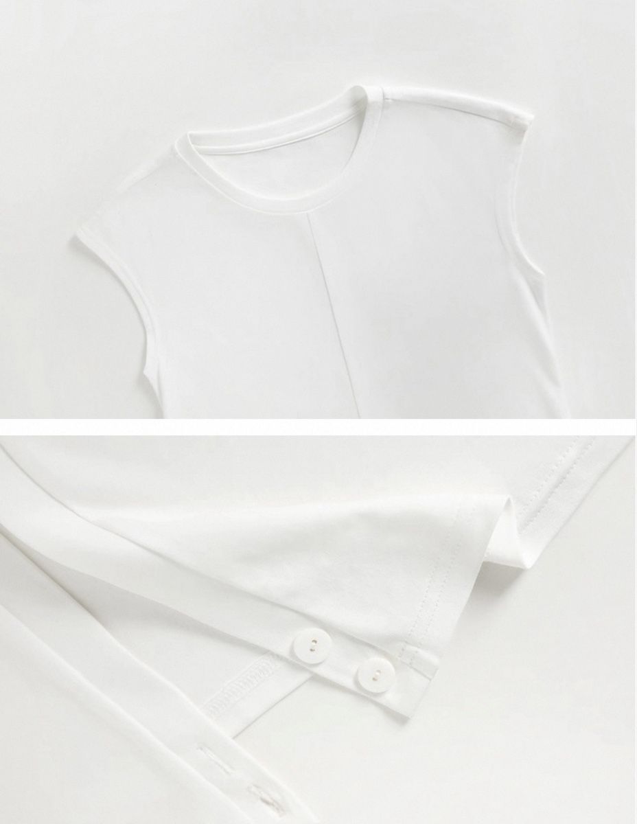 Blusen: Summer Sleeveless White Blouse - New! – Neu und originalverpackt aus Dübendorf von zhe_69pd 6