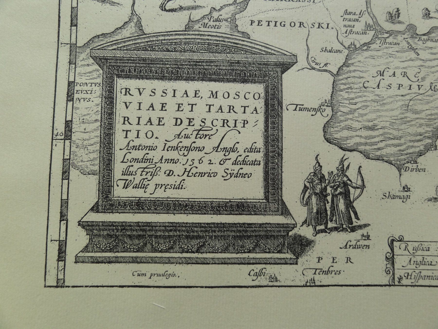 Cartine & Atlanti: Russlandkarte von 1562 – Usato da Dielsdorf venduto da bonambler 1