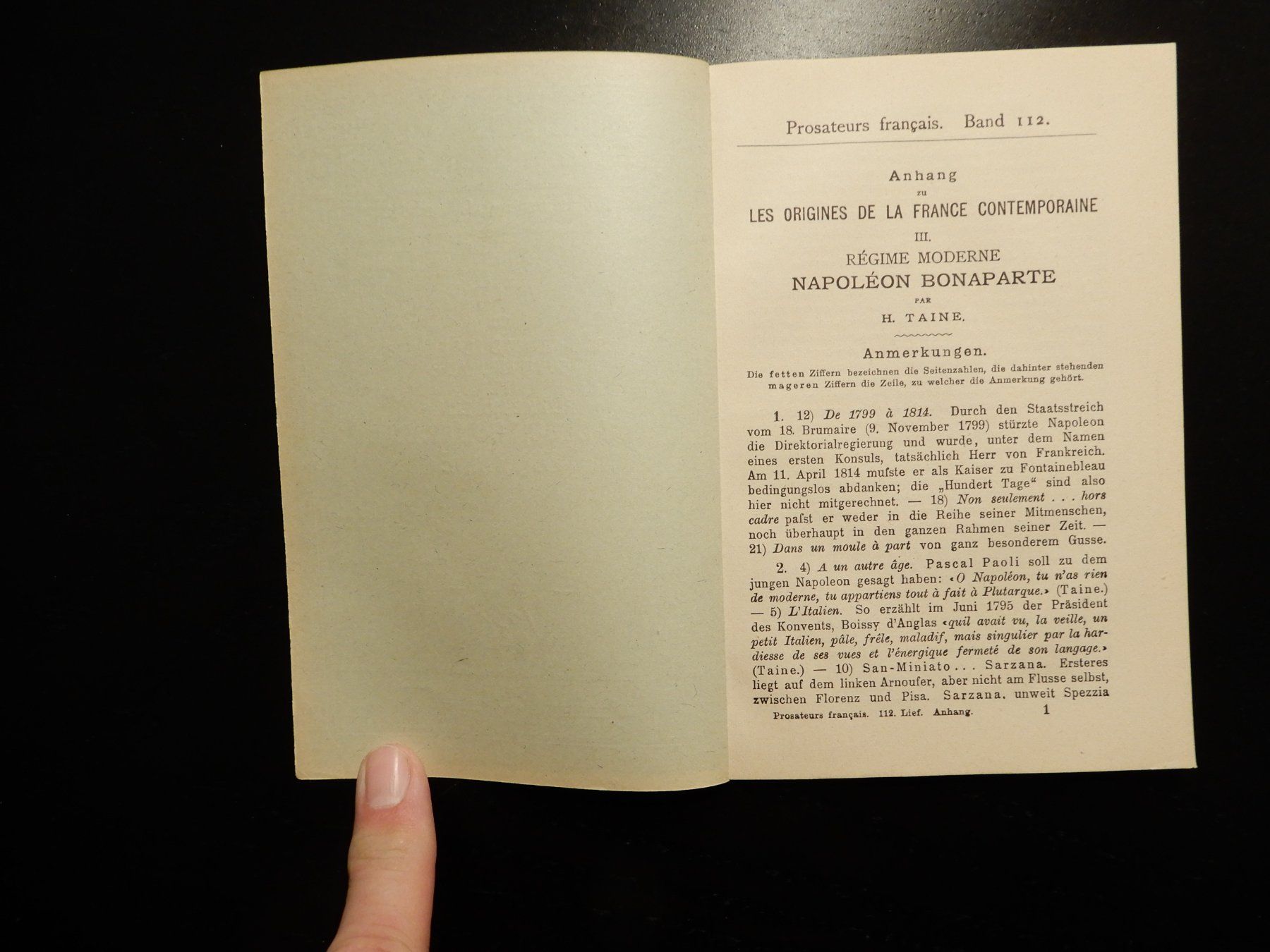 Bücher: Napoleon Bonaparte - V&K Sammlung - Prosat.fr. Band 112 – Gebraucht aus Erstfeld von Mario_boe0 1