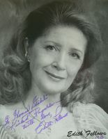 Edith Fellows (1923-2011) Schauspielerin - Autogramm