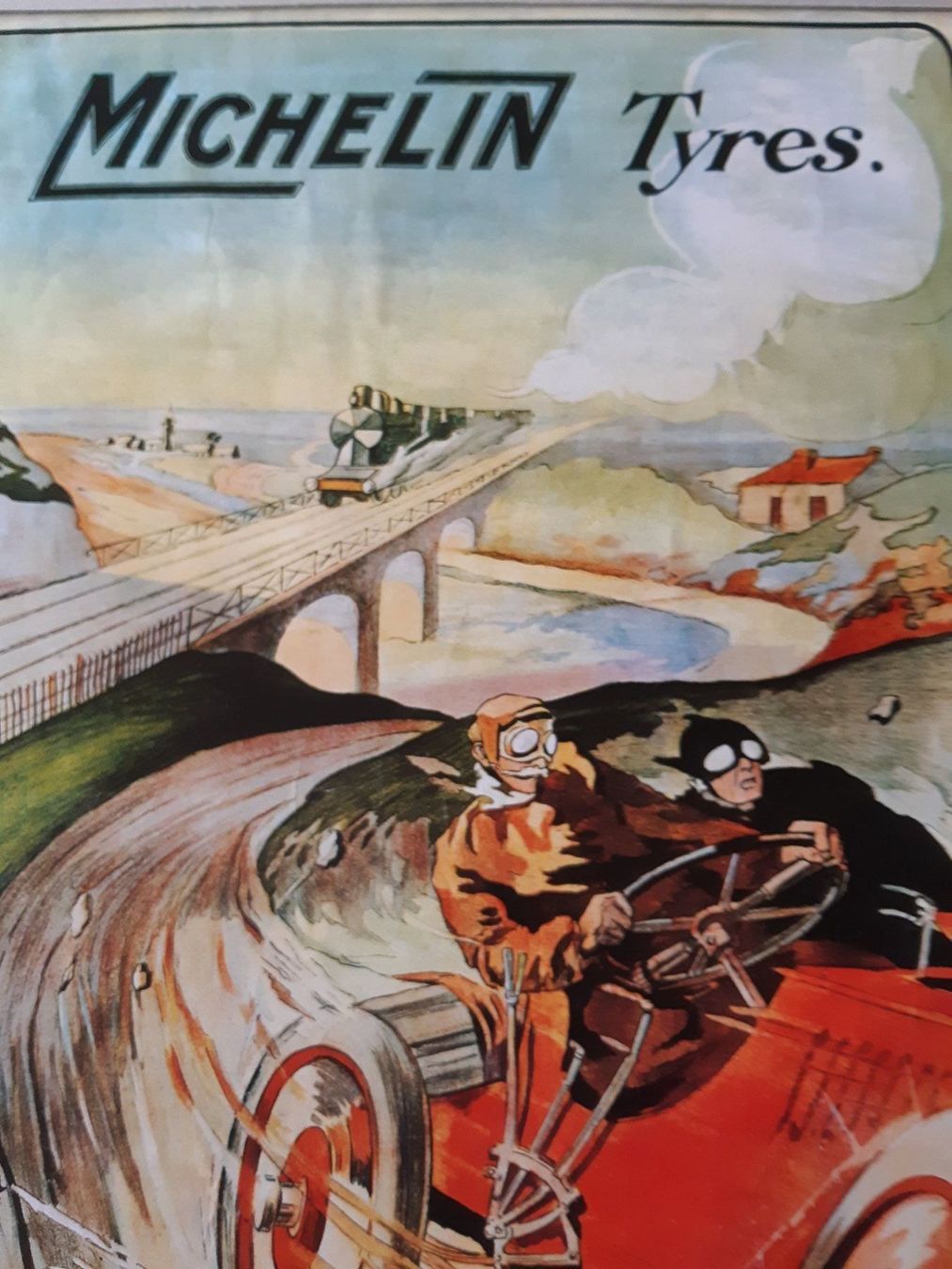 Grafica & Litografie: Werbung Michelin Pneu Druck – Usato da Grindelwald venduto da carro5 2