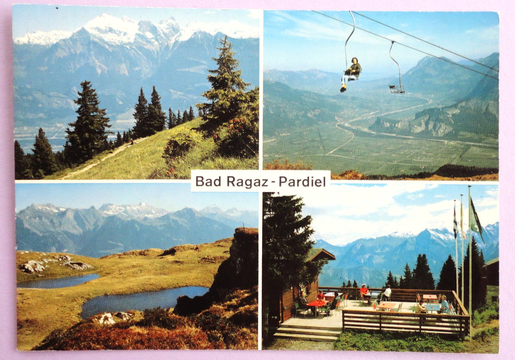 Cartoline postali: Bad Ragaz - Pardiel – Usato da Fétigny venduto da Billy2miny