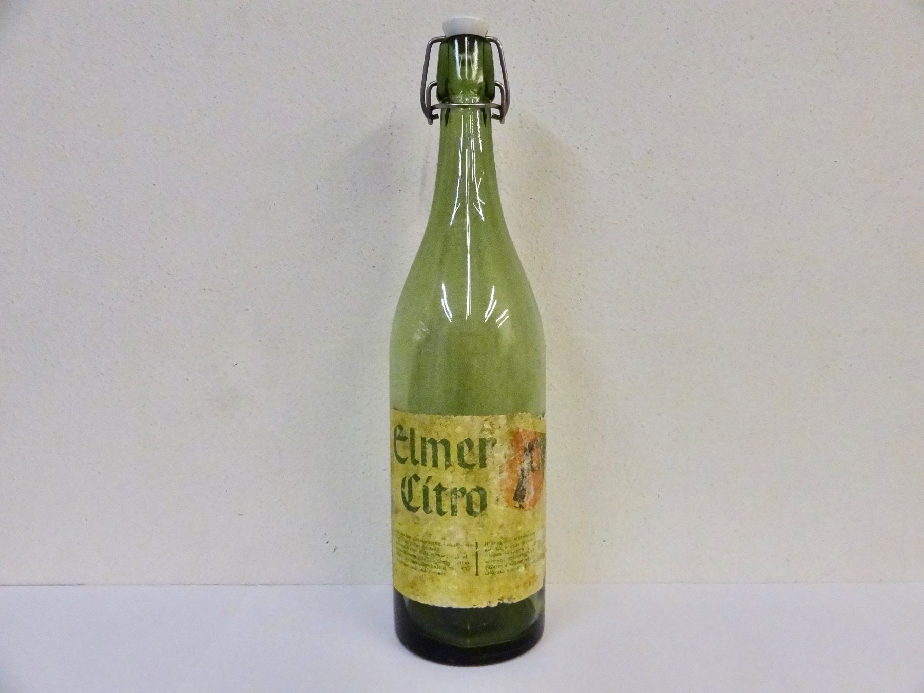 Gläser, Krüge & Flaschen: alte Flasche ELMER CITRO 1955 BÜLACH – Gebraucht aus Kerzers von Flaschenposten