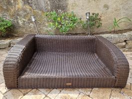 Panier pour chien style canapé, chic et confortable