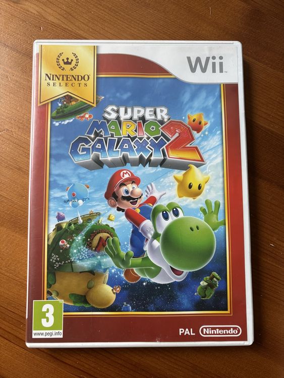 Jeu Super Mario Galaxy - Version Selects Pour Nintendo Wii - État Bon, Disque Fonctionne - PAL 2007