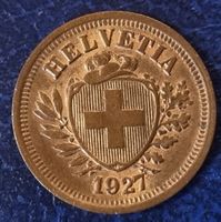 1 RAPPEN JAHR 1927 - SCHWEIZ / RAR