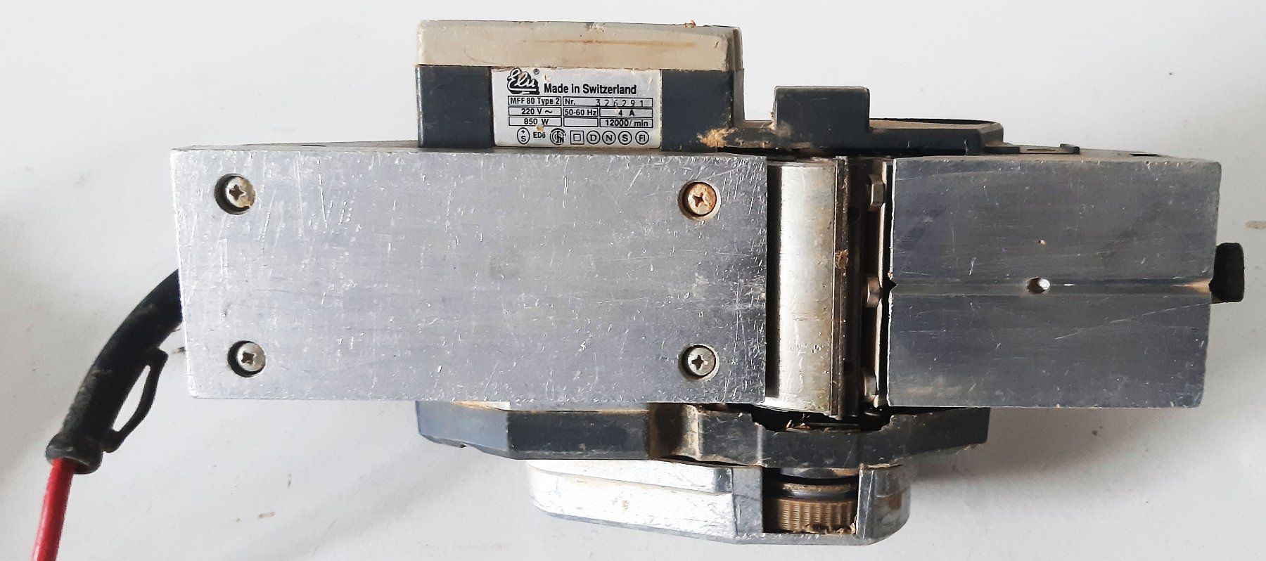 Elu Tutte le macchine: ELU MFF-80 PROFI ELEKTROHOBEL - HANDHOBEL – Usato da Mettendorf TG venduto da Ricardo-Bazar 2