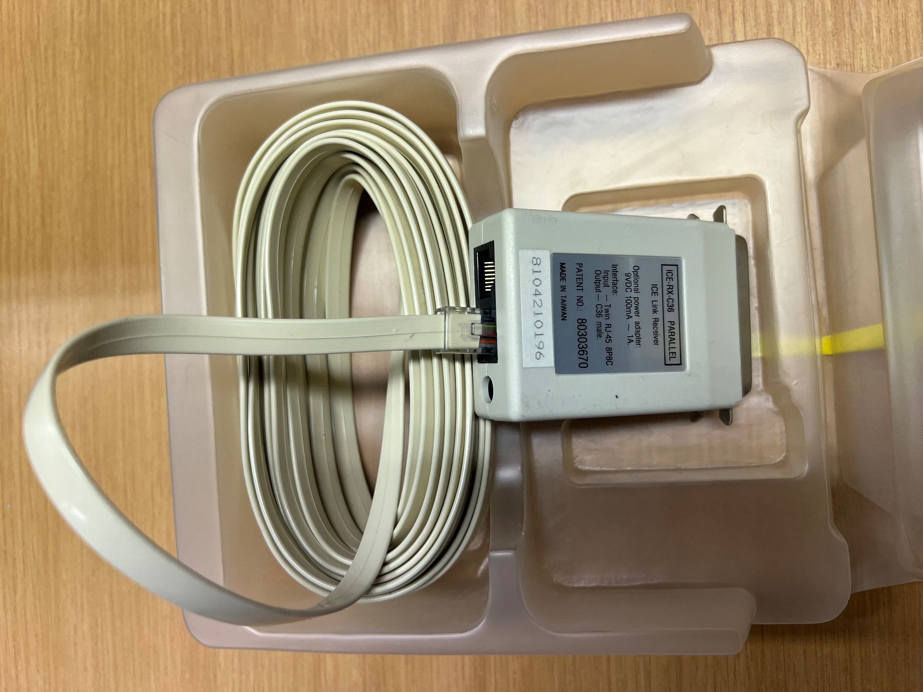 Unità & Adattatore: ICE Link Receiver (für Drucker mit Parallelport) – Nuovo e nell'imballaggio originale da Rapperswil SG venduto da Vlj 4