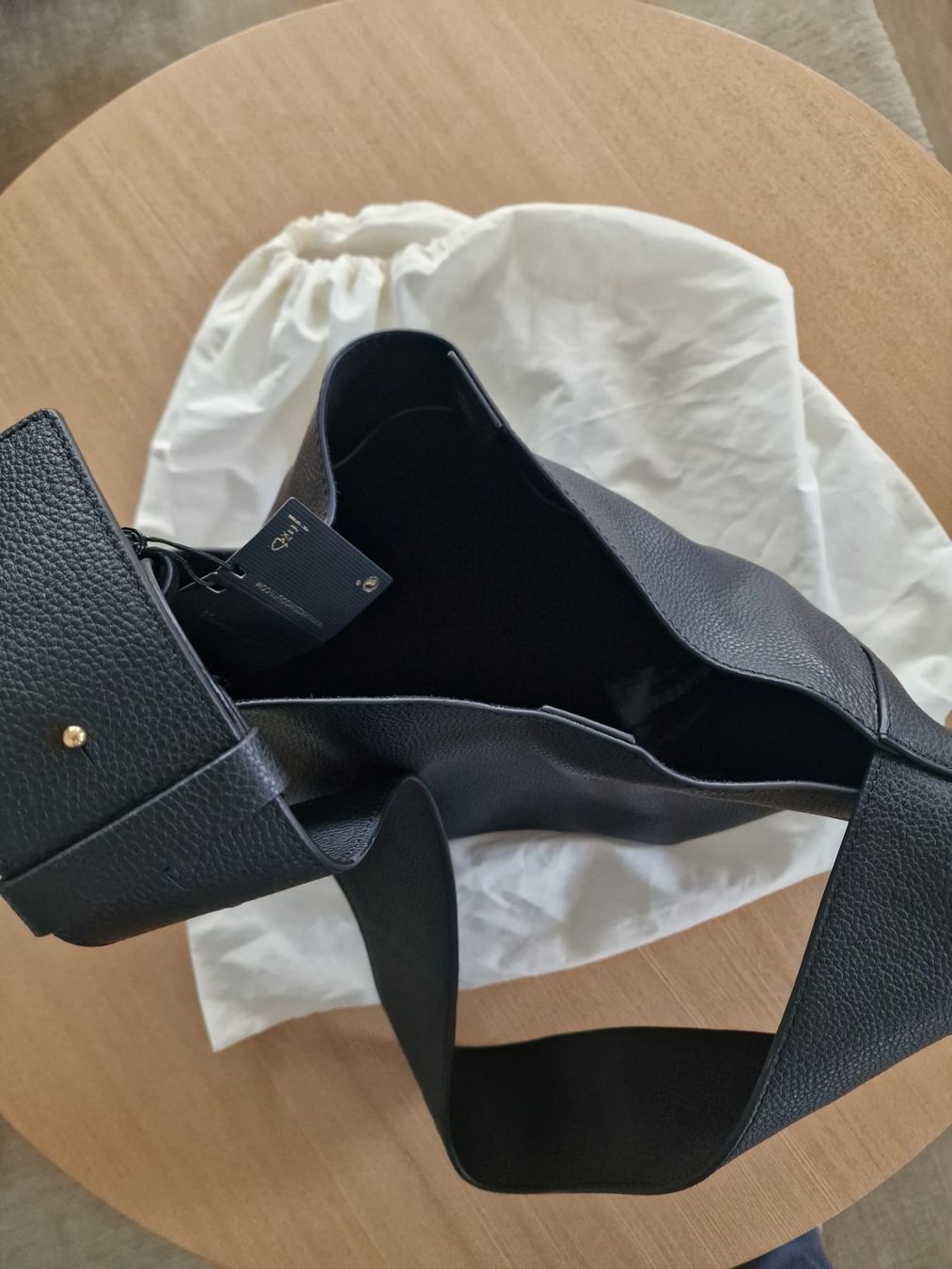 Massimo Dutti Borse da donna: Massimo Dutti Ledertasche, neu, Schwarz – Nuovo e nell'imballaggio originale da Seftigen venduto da G00 2
