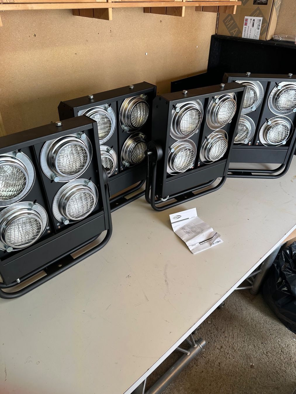 Showtec Lampen: Showtec Stage Blinder 4 DMX – Gebraucht aus heiligenschwendi von Line-out