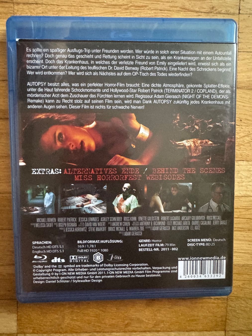 Tutti i DVDs: AUTOPSY.         (BLU-RAY) – Usato da Basel venduto da san_2qlq 1
