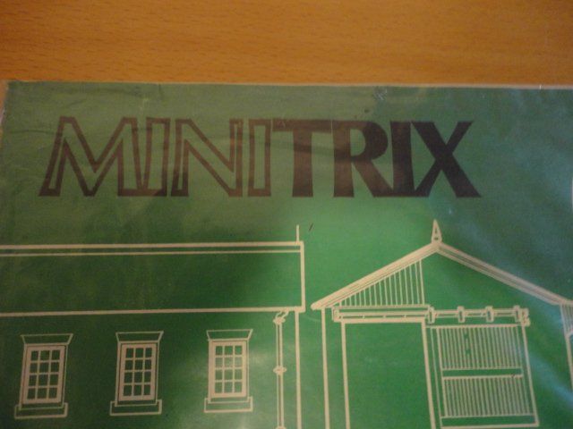 Trix Modelleisenbahnen: Minitrix Bastelbogen Spur N Originalverpackt – Neu und originalverpackt aus Wittenwil von trixmartin 2