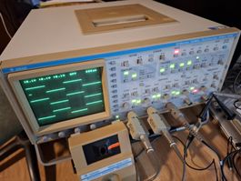 Gould 1604 analog und digital Oszilloskop - ohne Messsonden 