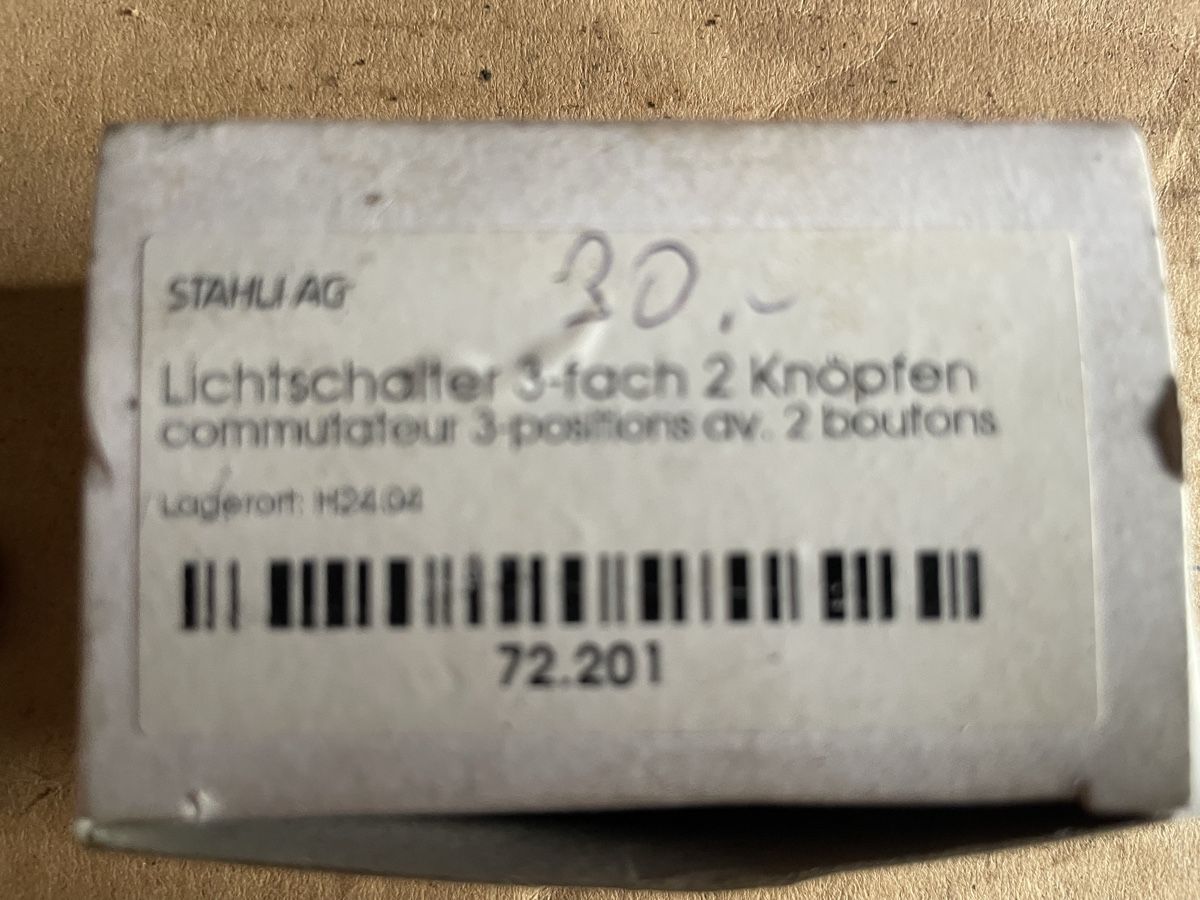 Interrupteurs: Lichtschalter für Mofa Neu – Neuf (Voir description) à Ibach par brunnen55 1