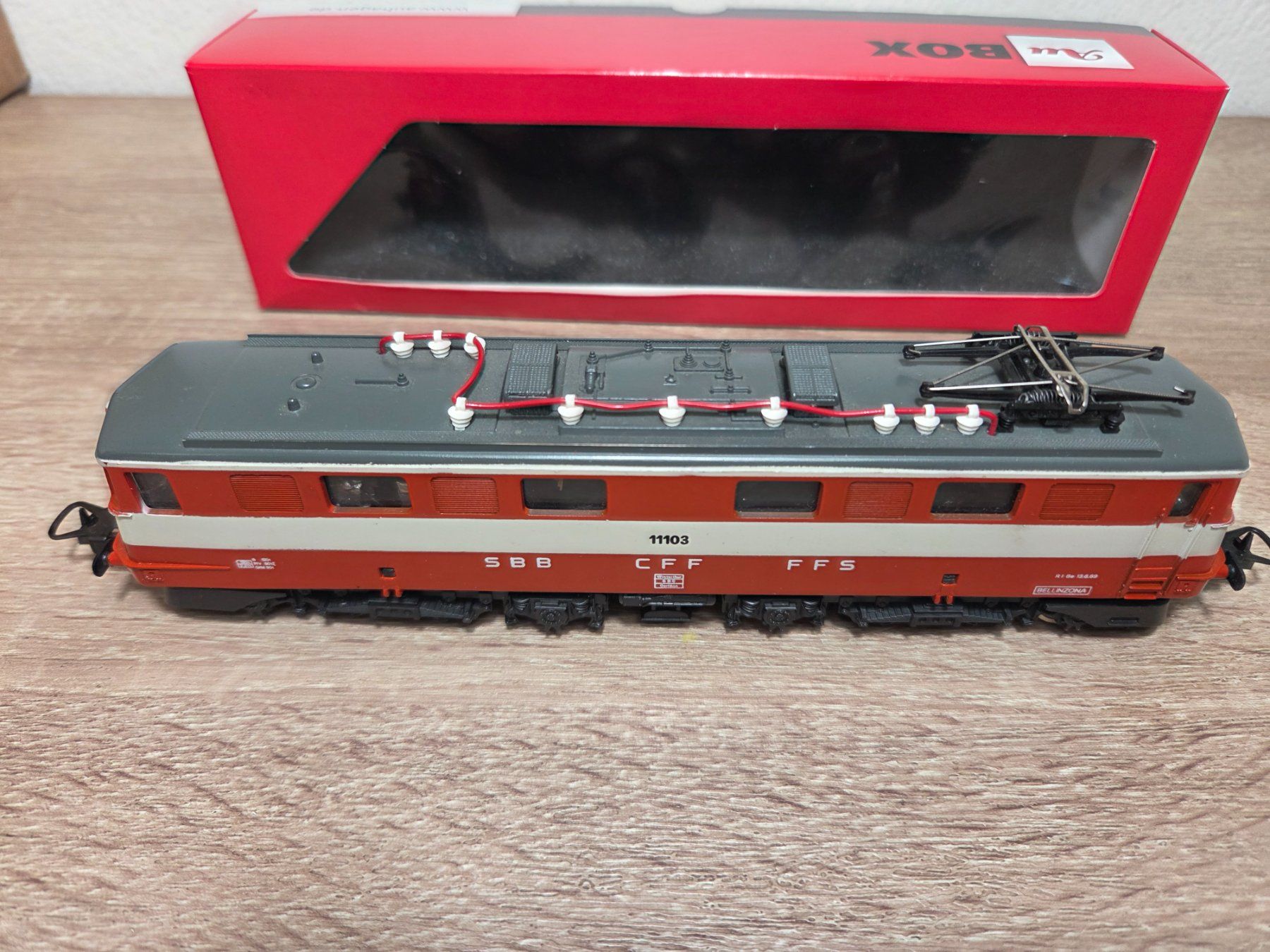 Lima Modellini di ferrovie: Lima 11103 E-Lok SBB H0 – Usato da St-Aubin-Sauges venduto da Lo_Go 4