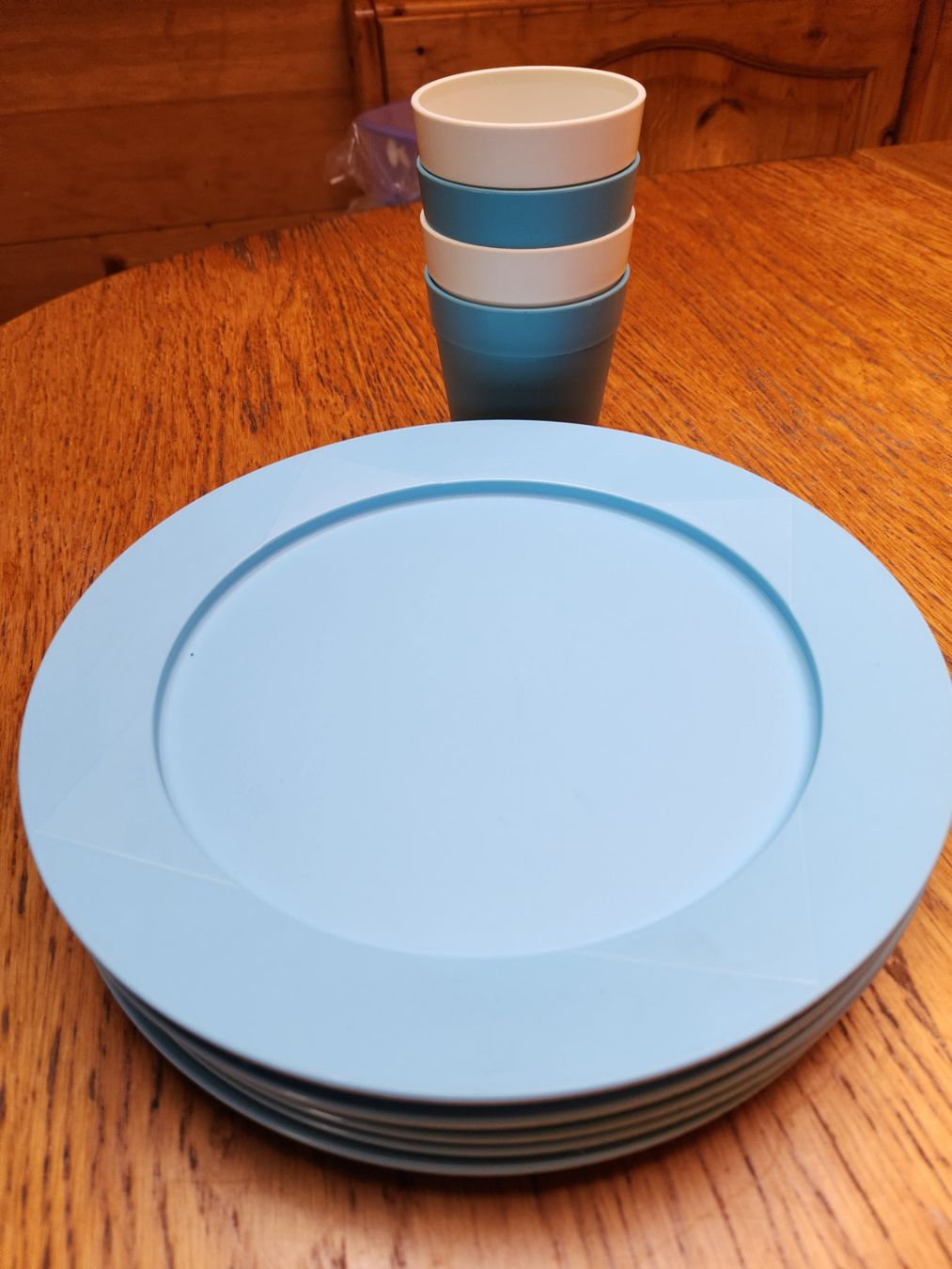 Tupperware Teller: Tupperware Camping/ Picknick Teller 5Stk – Gebraucht aus Gstaad von Meiel2020